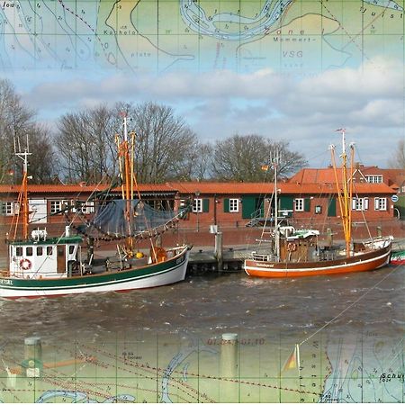 Oltmanns Ferienhaus Bummert Am Hafen Greetsiel Exterior photo