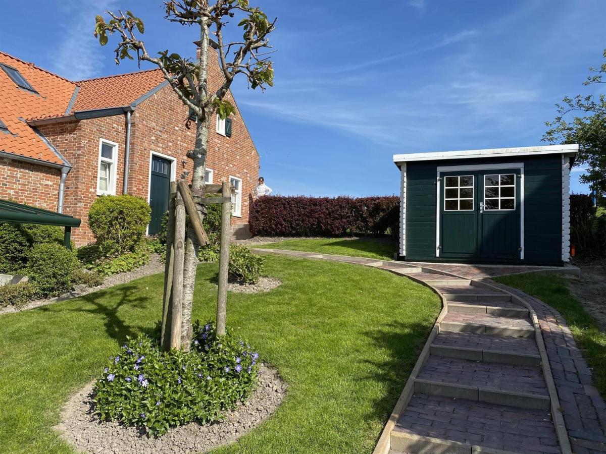Oltmanns Ferienhaus Bummert Am Hafen Greetsiel Exterior photo