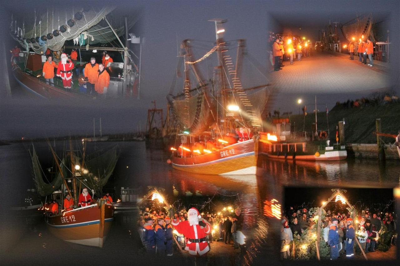 Oltmanns Ferienhaus Bummert Am Hafen Greetsiel Exterior photo